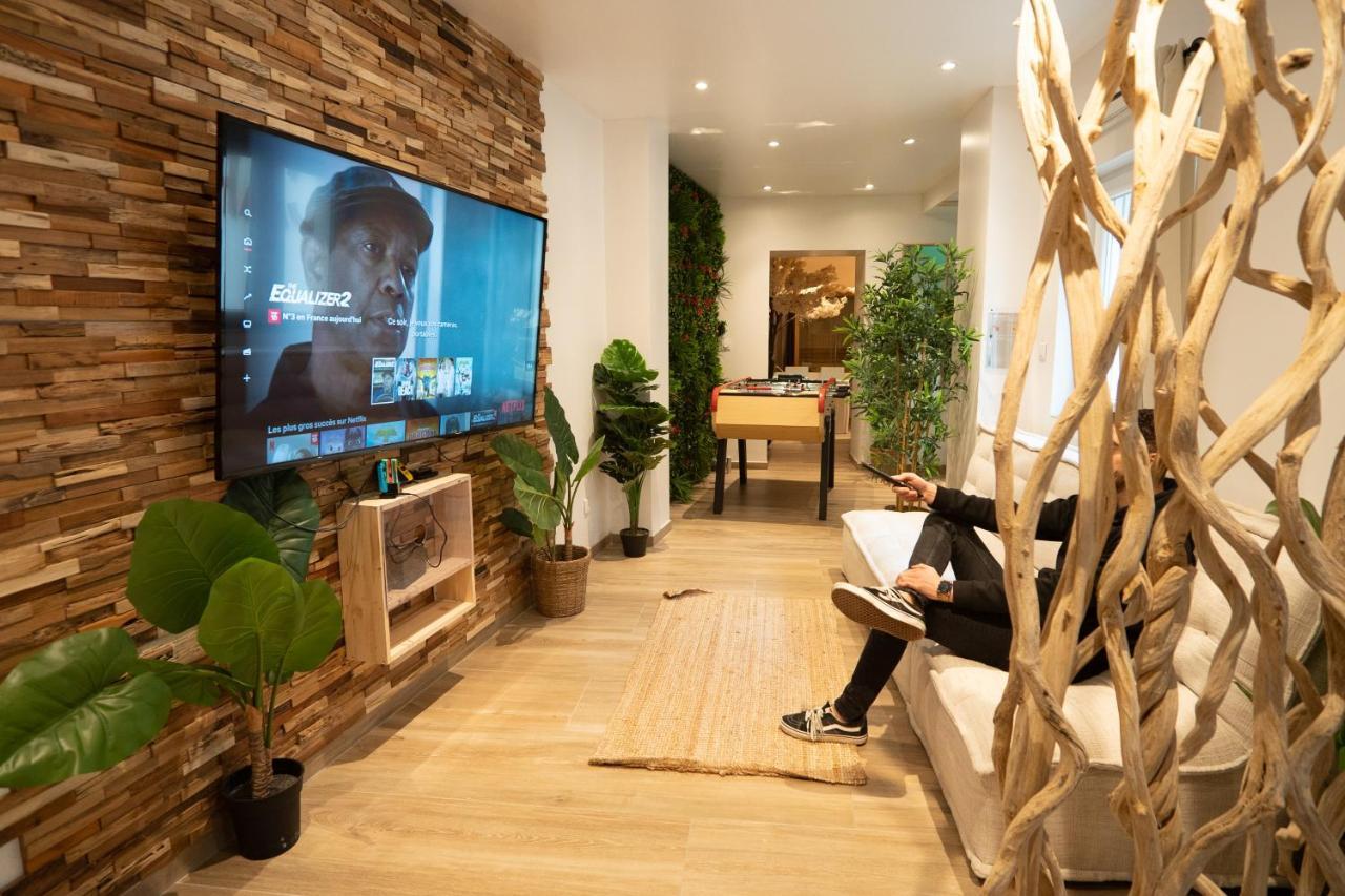 Capsule Thailande I Sauna I Balneo I Console I Jeux En Bois I Cinema I Cour Interieure Trith-Saint-Leger Eksteriør bilde