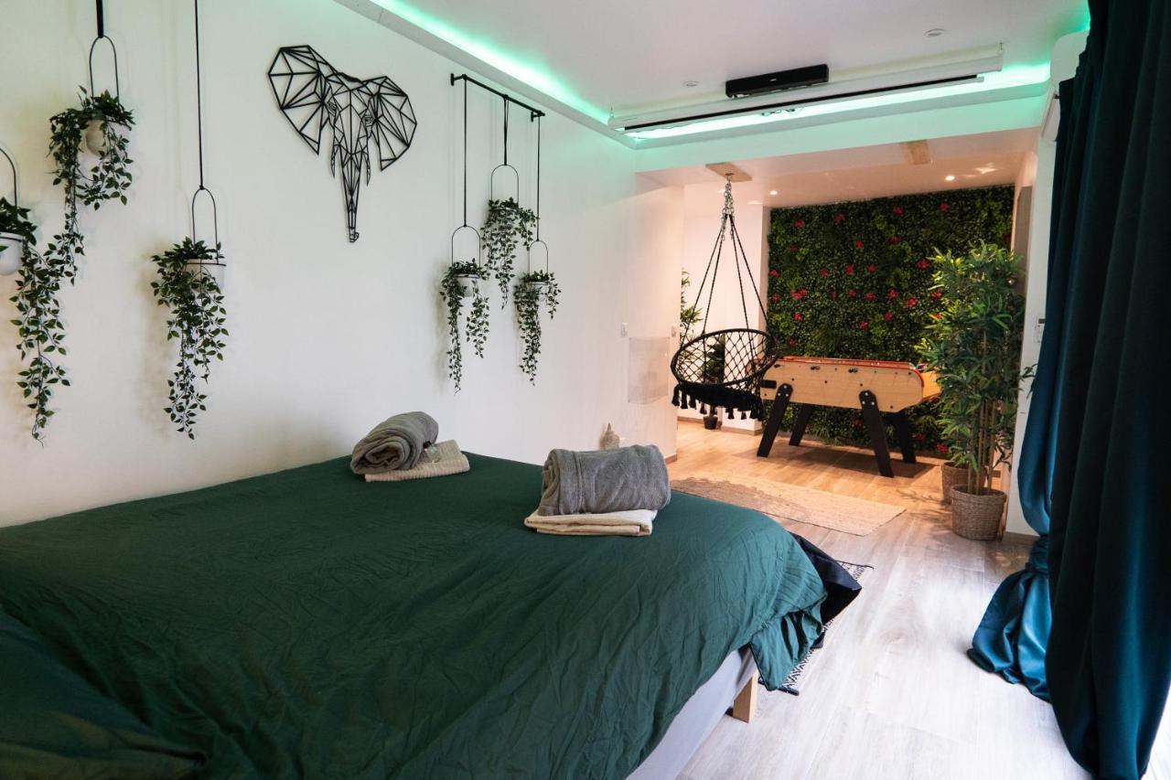 Capsule Thailande I Sauna I Balneo I Console I Jeux En Bois I Cinema I Cour Interieure Trith-Saint-Leger Eksteriør bilde