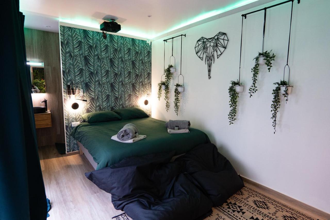 Capsule Thailande I Sauna I Balneo I Console I Jeux En Bois I Cinema I Cour Interieure Trith-Saint-Leger Eksteriør bilde