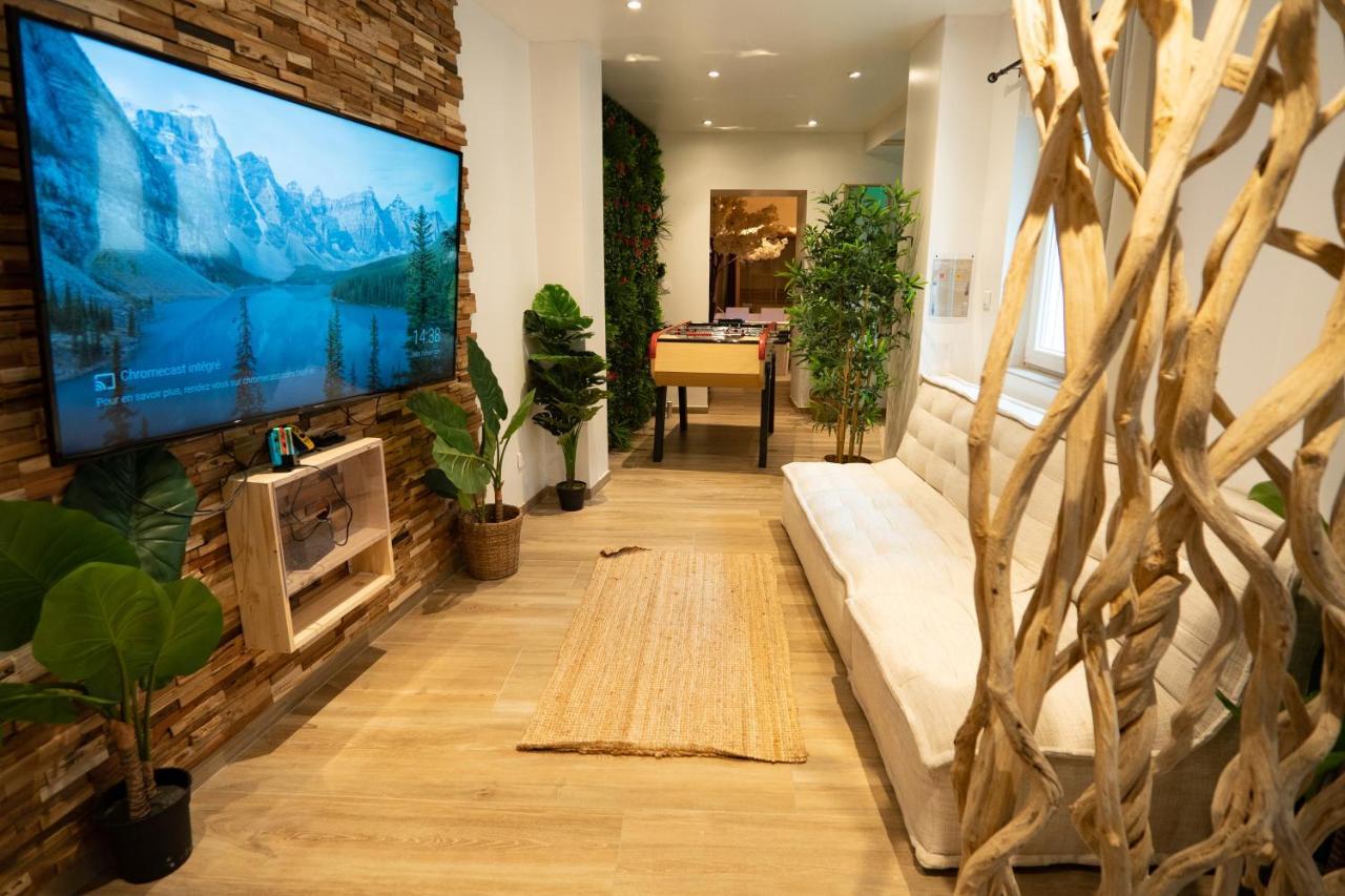 Capsule Thailande I Sauna I Balneo I Console I Jeux En Bois I Cinema I Cour Interieure Trith-Saint-Leger Eksteriør bilde